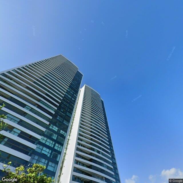 Imagem estática do "Street View" da localização