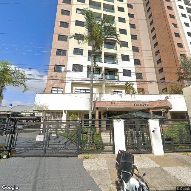 Imagem estática do "Street View" da localização