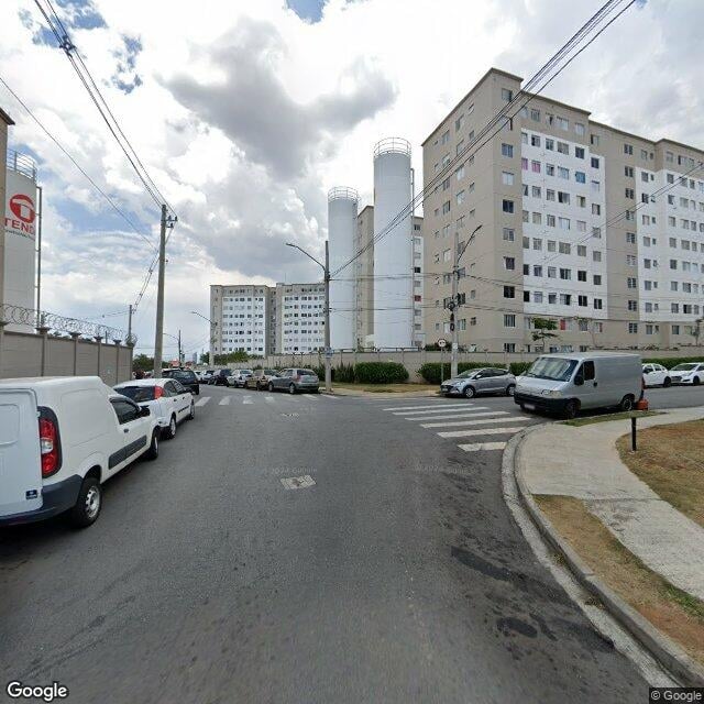 Imagem estática do "Street View" da localização