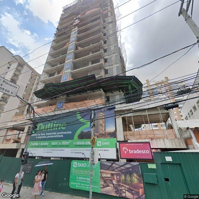 Imagem estática do "Street View" da localização