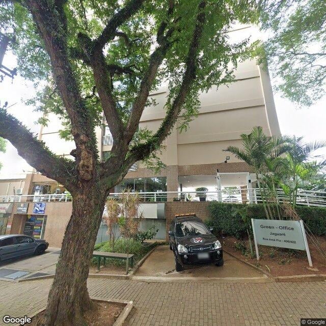 Imagem estática do "Street View" da localização