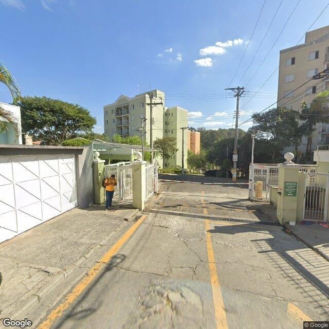 Imagem estática do "Street View" da localização