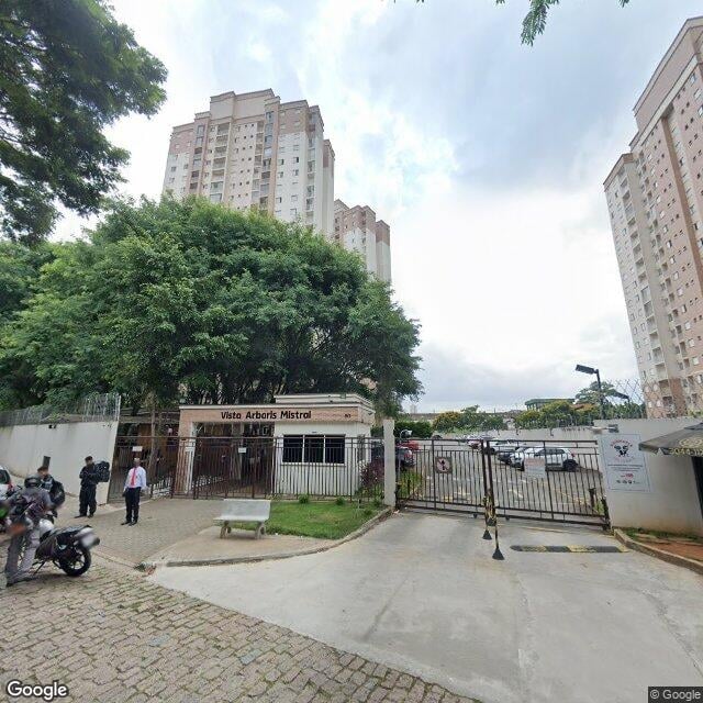 Imagem estática do "Street View" da localização