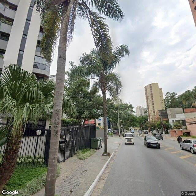 Imagem estática do "Street View" da localização