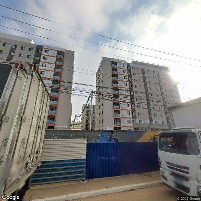 Imagem estática do "Street View" da localização