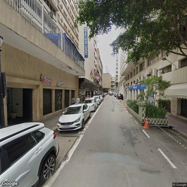 Imagem estática do "Street View" da localização