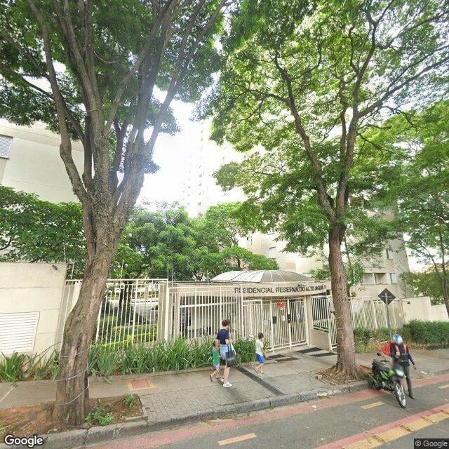 Imagem estática do "Street View" da localização