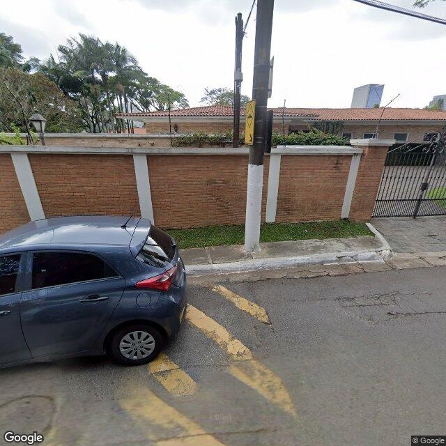 Imagem estática do "Street View" da localização