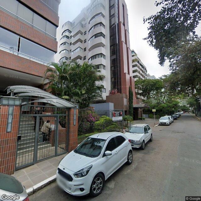 Imagem estática do "Street View" da localização