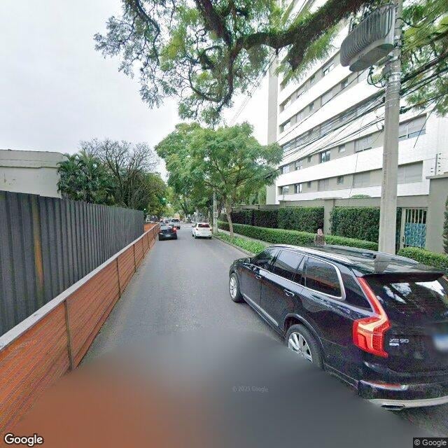 Imagem estática do "Street View" da localização