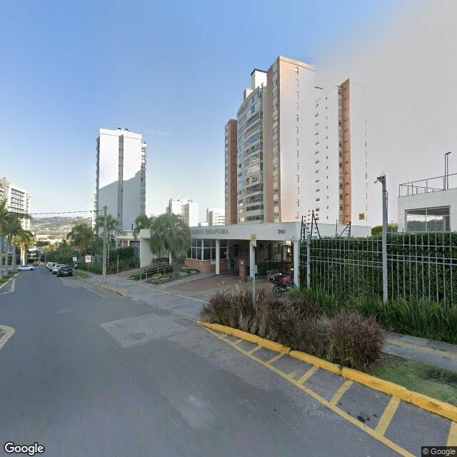 Imagem estática do "Street View" da localização