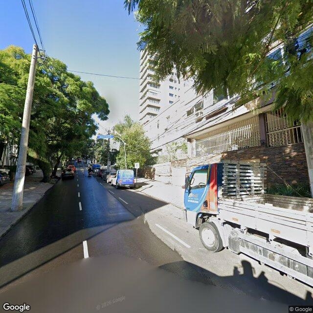 Imagem estática do "Street View" da localização