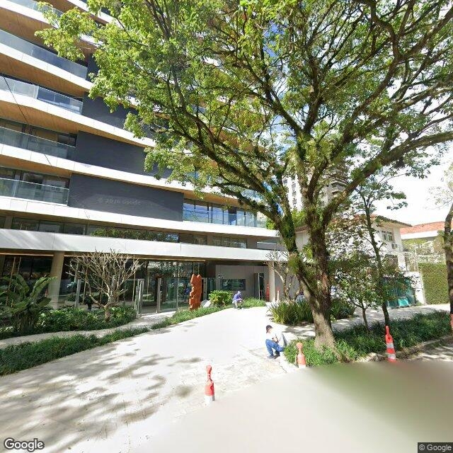 Imagem estática do "Street View" da localização