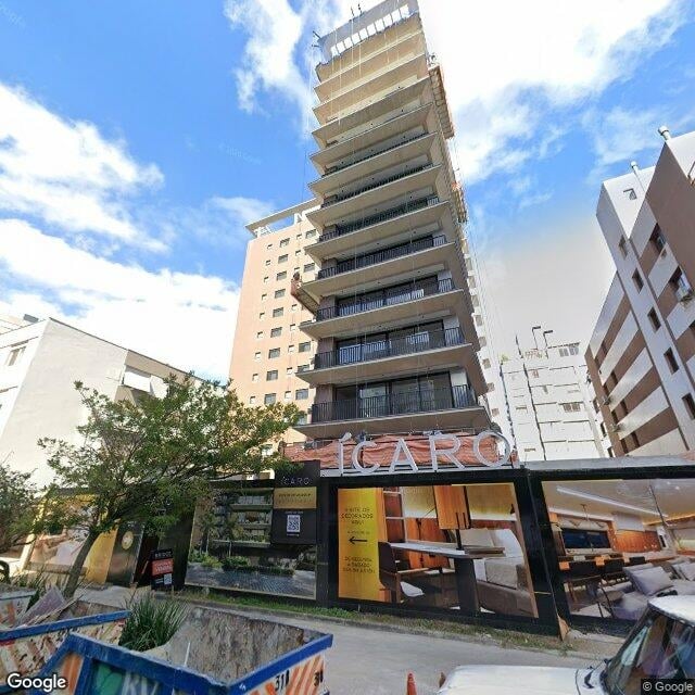 Imagem estática do "Street View" da localização