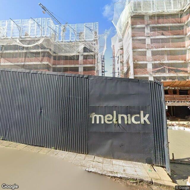 Imagem estática do "Street View" da localização