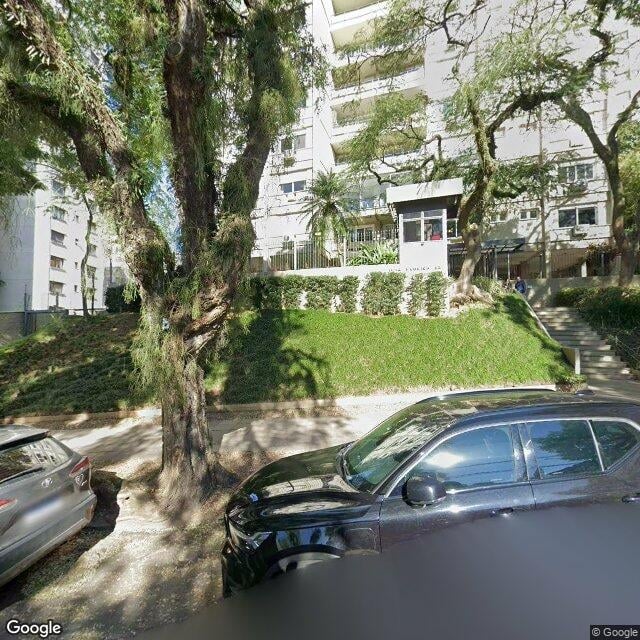 Imagem estática do "Street View" da localização