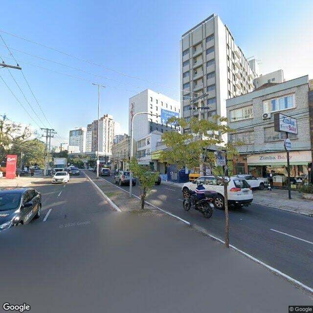 Imagem estática do "Street View" da localização