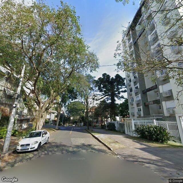 Imagem estática do "Street View" da localização