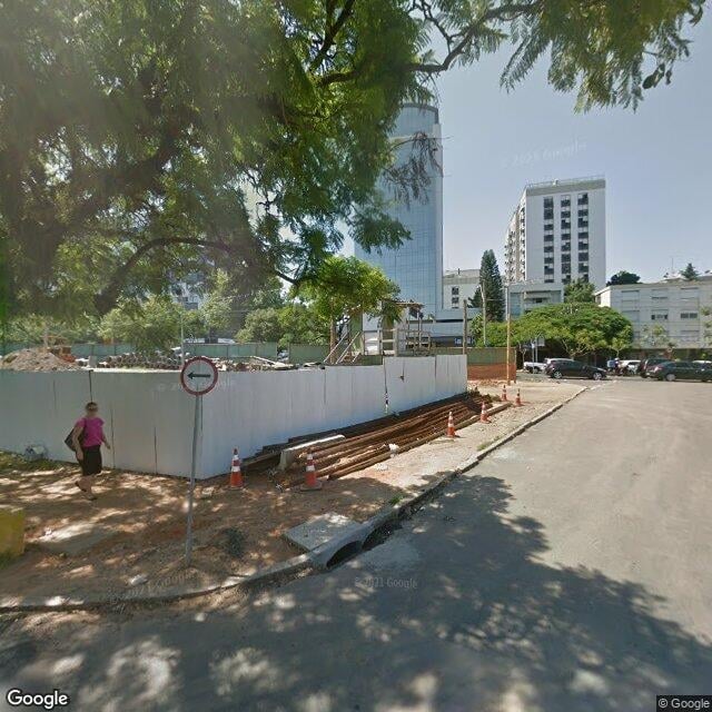 Imagem estática do "Street View" da localização