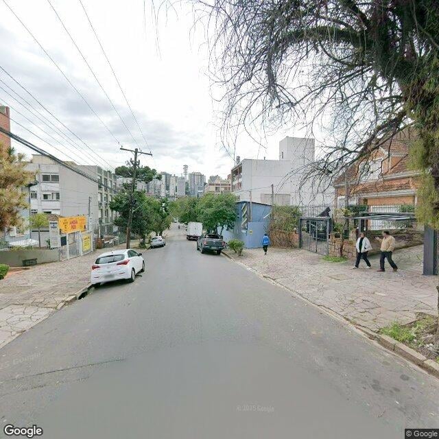 Imagem estática do "Street View" da localização