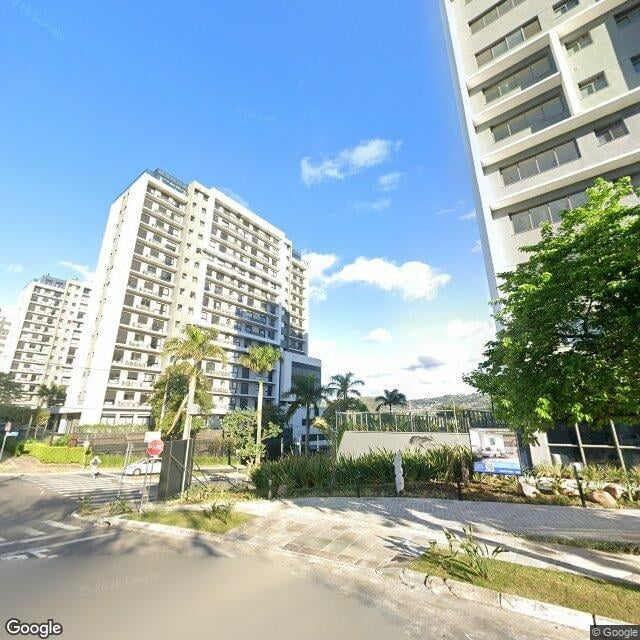 Imagem estática do "Street View" da localização
