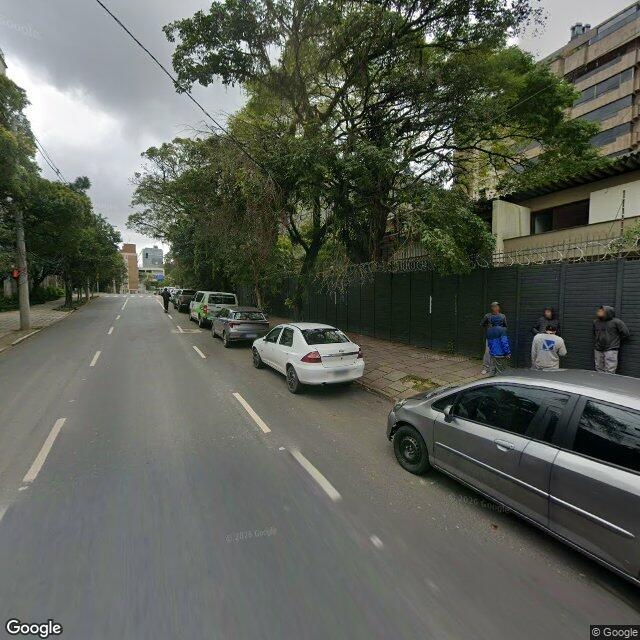Imagem estática do "Street View" da localização