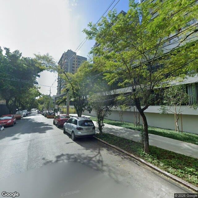 Imagem estática do "Street View" da localização