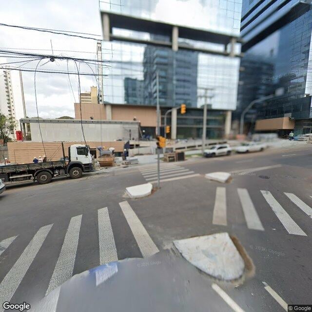 Imagem estática do "Street View" da localização