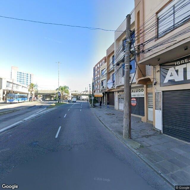 Imagem estática do "Street View" da localização