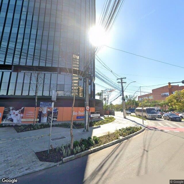 Imagem estática do "Street View" da localização