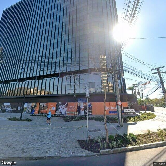 Imagem estática do "Street View" da localização