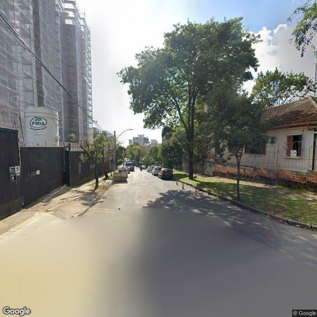 Imagem estática do "Street View" da localização