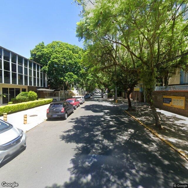 Imagem estática do "Street View" da localização