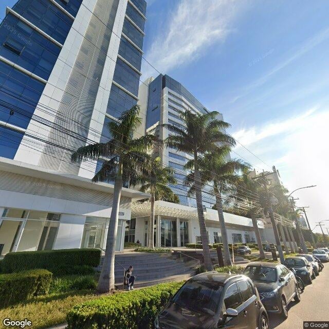 Imagem estática do "Street View" da localização