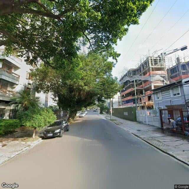 Imagem estática do "Street View" da localização