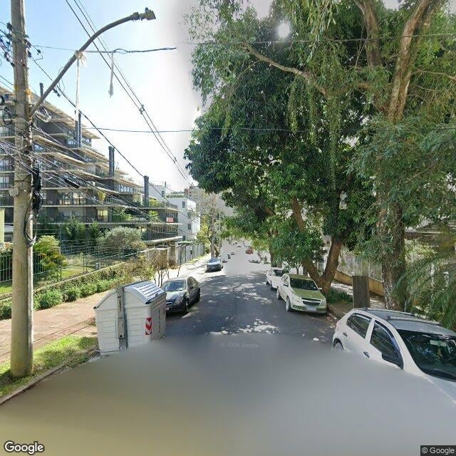 Imagem estática do "Street View" da localização