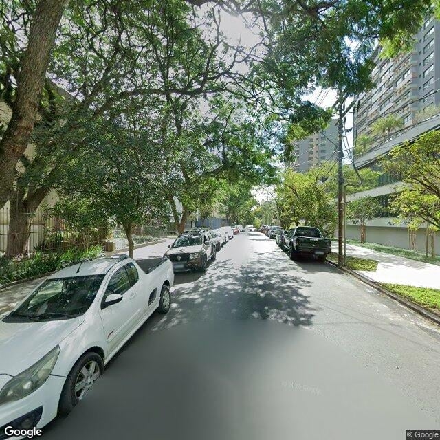 Imagem estática do "Street View" da localização