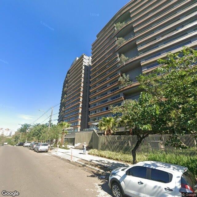 Imagem estática do "Street View" da localização