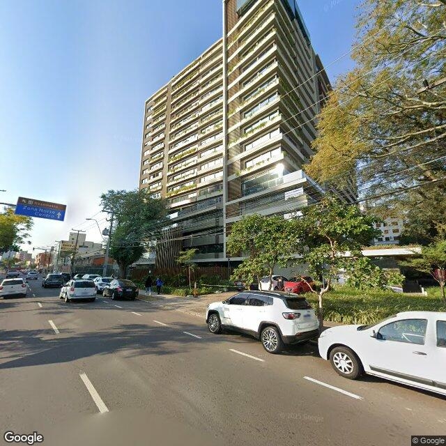 Imagem estática do "Street View" da localização