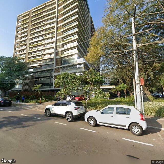 Imagem estática do "Street View" da localização