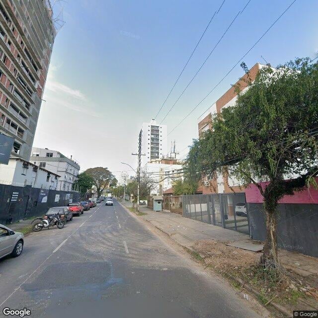 Imagem estática do "Street View" da localização