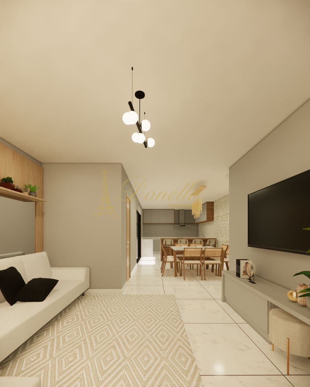 Casa, 2 quartos, 80 m² - Foto 2