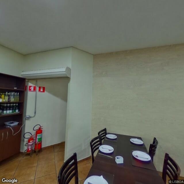 Imagem estática do "Street View" da localização