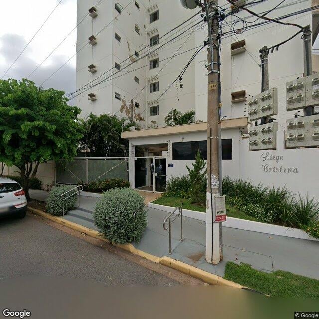 Imagem estática do "Street View" da localização