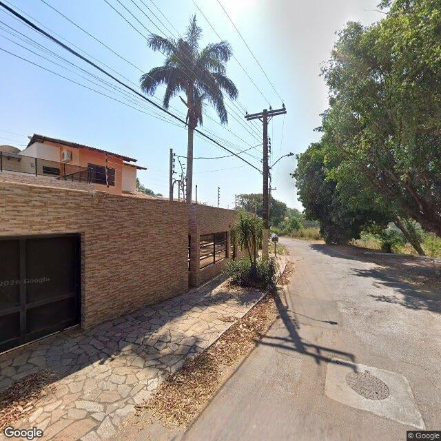 Imagem estática do "Street View" da localização