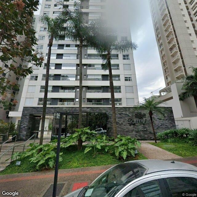 Imagem estática do "Street View" da localização