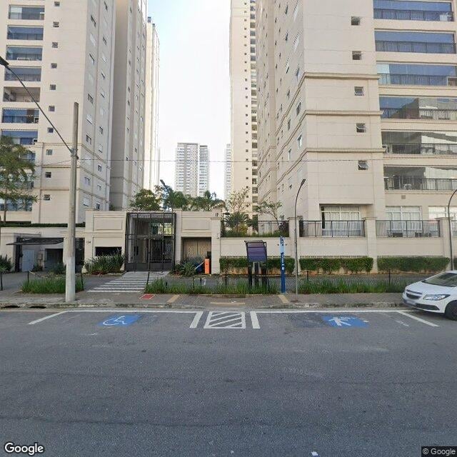Imagem estática do "Street View" da localização