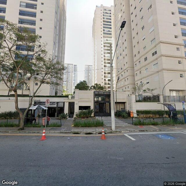 Imagem estática do "Street View" da localização