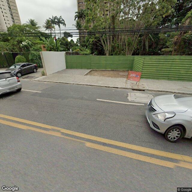 Imagem estática do "Street View" da localização