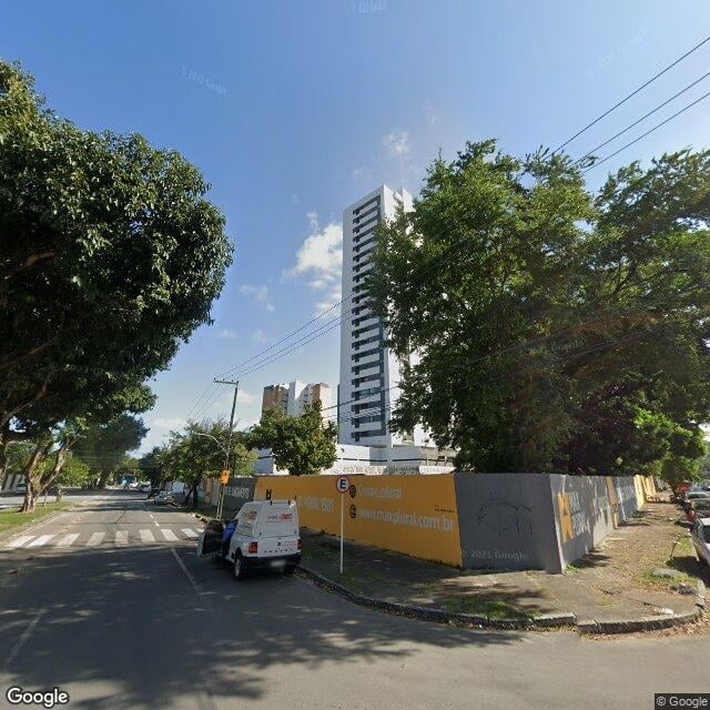 Imagem estática do "Street View" da localização